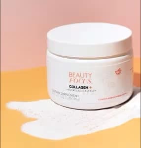Beauty Focus Collagen+ jar